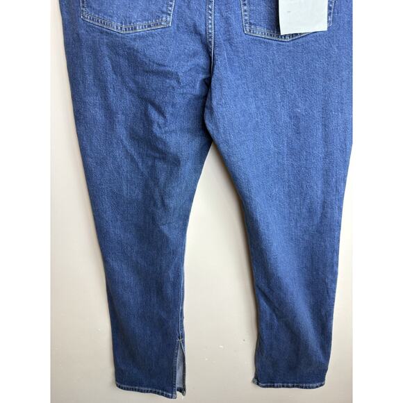 Everlane Women’s Cheeky Split-Hem Jeans High-Rise Low Stretch Size 33 NWT - Picture 7 of 14